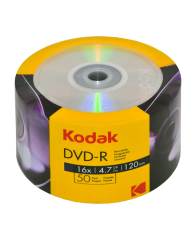 Kodak DVD-R Yazılabilir Boş DVD 50'li Paket 4895199900127