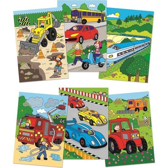 Galt Water Magic Taşıtlar Sihirli Boyama Kitabı - 1004933