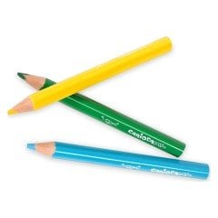 Carioca Baby Jumbo Üçgen Kuru Boya Kalemi 10'lu - 42819