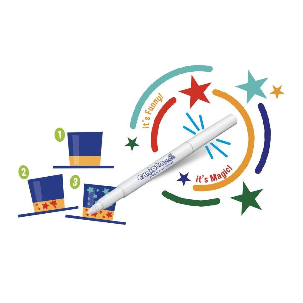 Carioca Renk Değiştiren Sihirli Keçeli Boya Kalemi (9 Renk + 1 Renk) - 42737