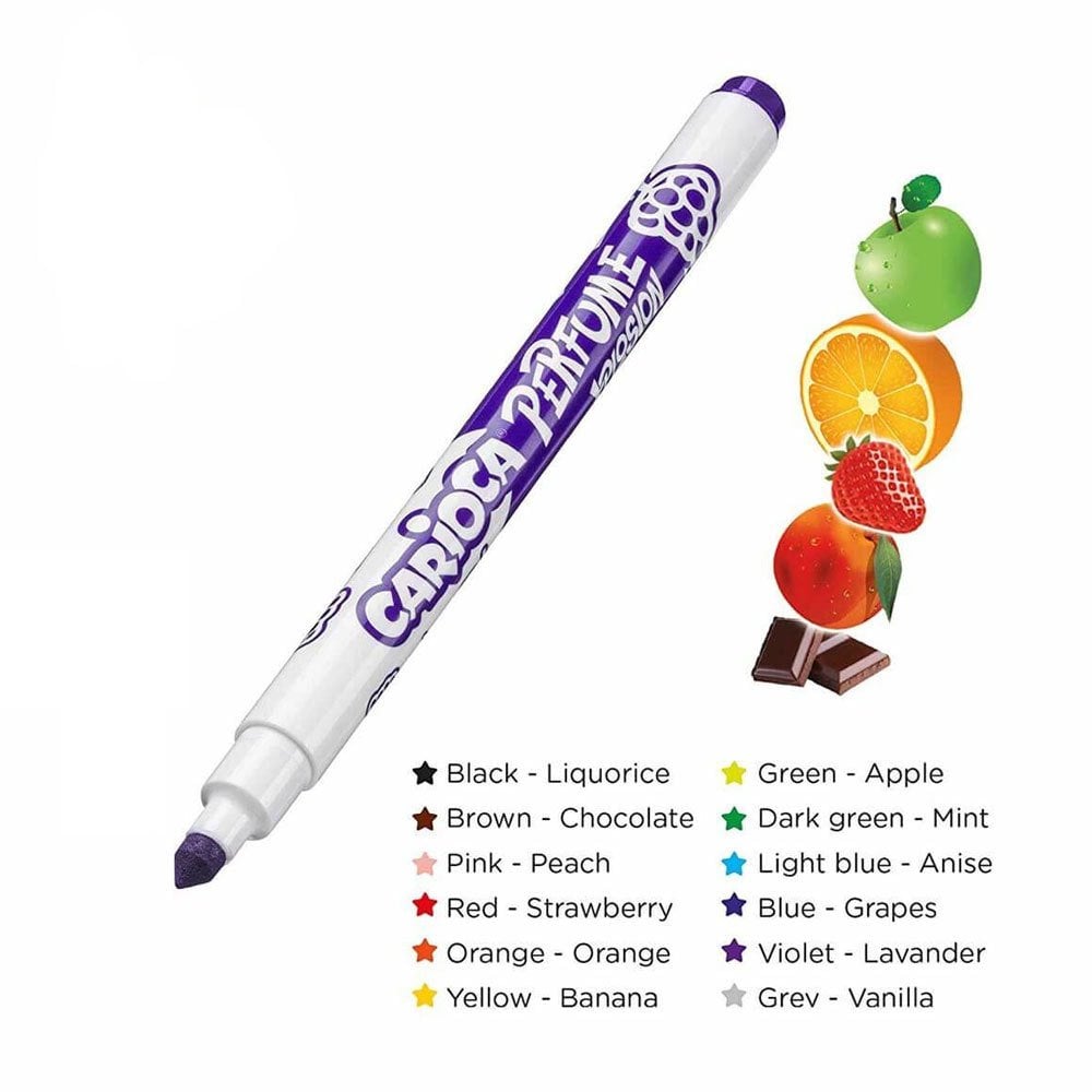 Carioca Kokulu Keçeli Boya Kalemi 12'li - 42672