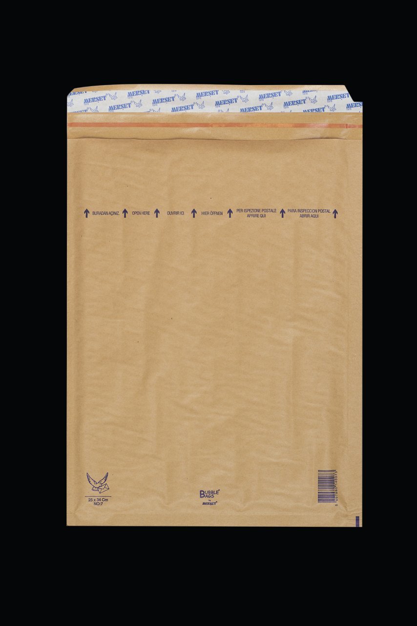 Balonlu Kraft Zarf No:7 24x34 cm