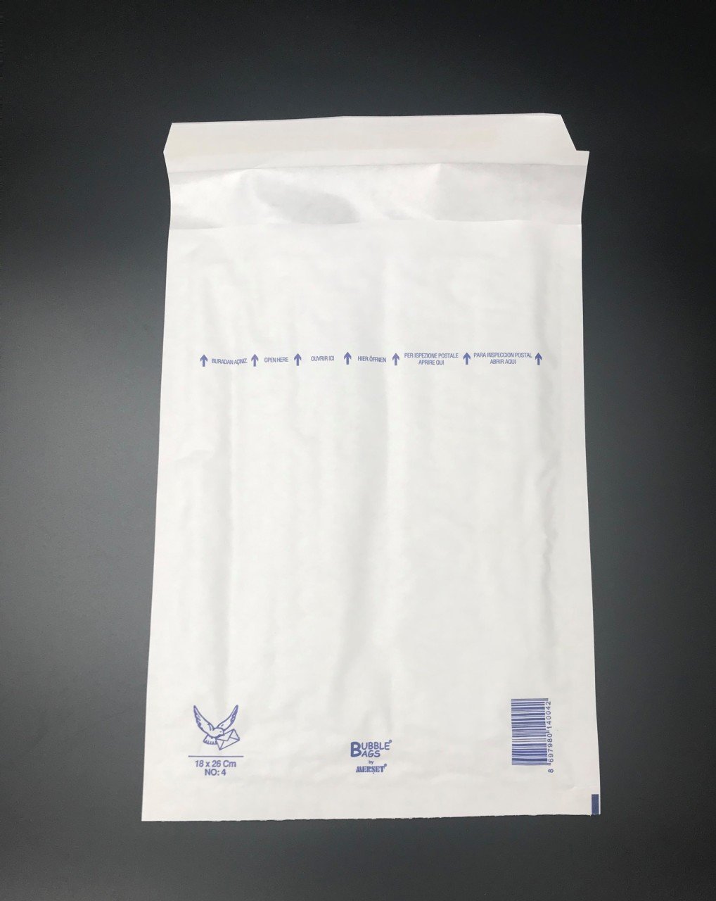 Balonlu Kraft Zarf No:4 18x26 cm