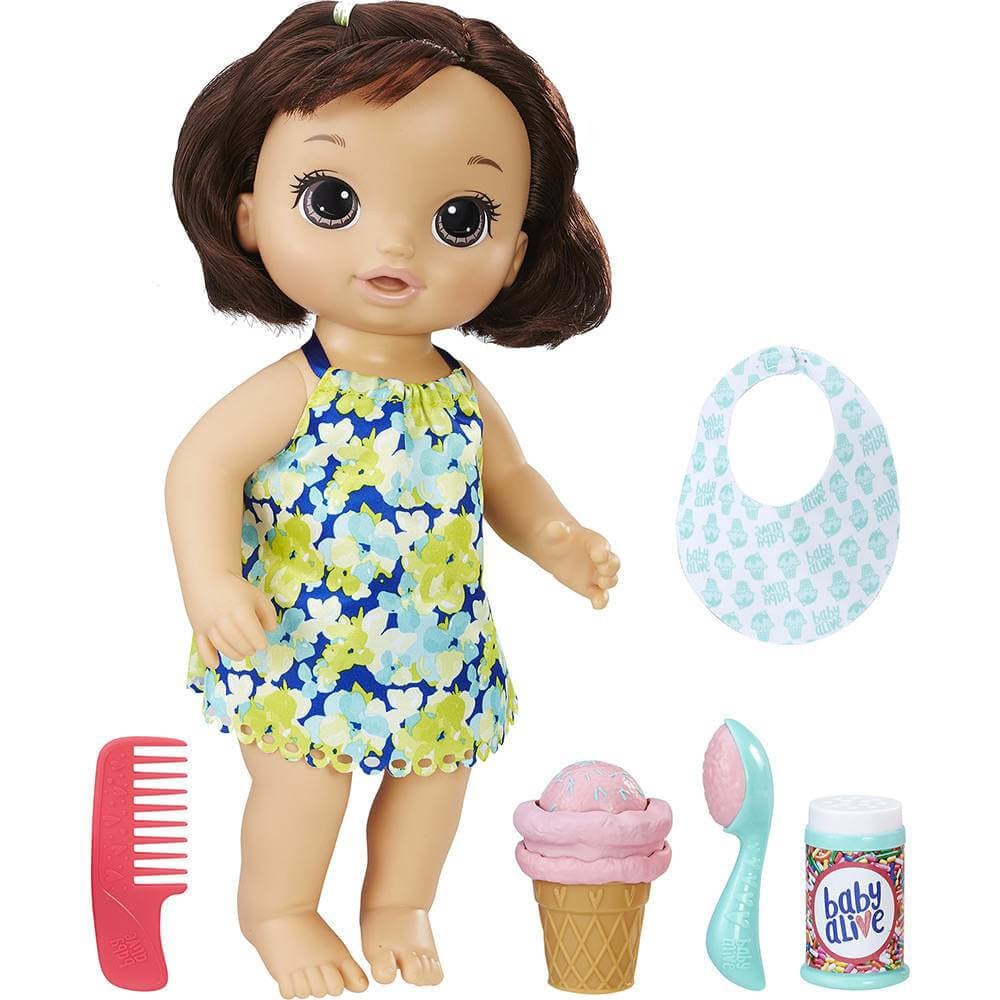 Baby Alive Bebeğimle Dondurma Zamanı Kumral