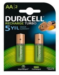 Duracell Şarj Edilebilir AA Kalem Pil 2500 mAh 2'li