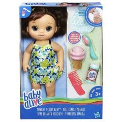 Baby Alive Bebeğimle Dondurma Zamanı Kumral