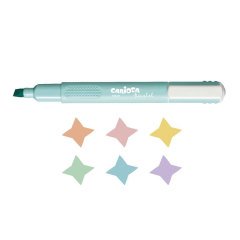 Carioca Pastel Fosforlu İşaretleme Kalemi 6'lı - 43033