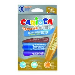 Carioca Temperello Stick Poster Boyama Kalemi Metalik 6’lı - 42674
