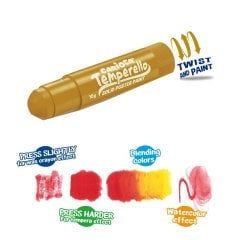 Carioca Temperello Stick Poster Boyama Kalemi Metalik 6’lı - 42674