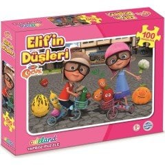 Adeland Trt Çocuk Elif'in Düşleri Kutulu Puzzle 100'lü