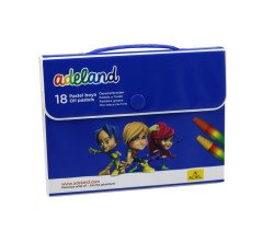 Adeland Çantalı Pastel Boya 18 Renk
