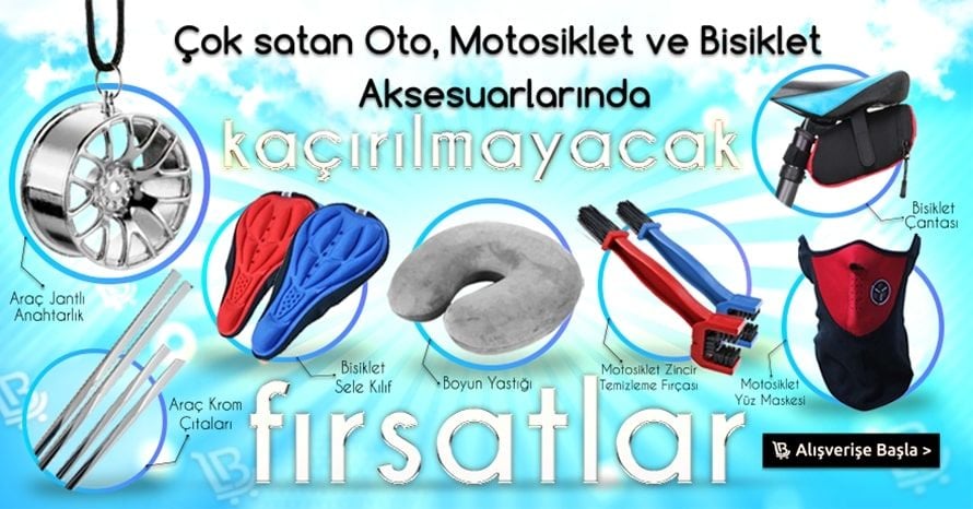 araba aksesuarları, motosiklet aksesuarları, bisiklet aksesuarları liderbazarcom'da